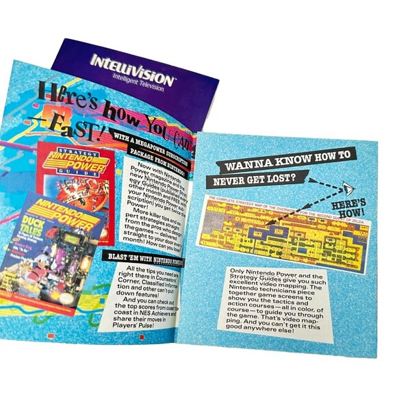 Intellivision Mattel Lot 5 Brochures Manuals NBA Baseball Basketball - Picture 7 of 10